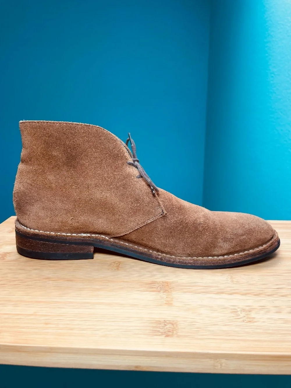 Thursday Everyday Boot Company Scout Brown Suede Chukka Boots Shoes Sz 9.5 Nice!
